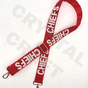 Correas de bolso de cuentas de semillas ajustables Star Red, accesorios de moda con forma personalizada y correa de monedero con cuentas de diseño - Product Image 2