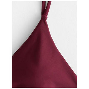 Traje de baño de 2 piezas de nuevo estilo del mejor fabricante, Bikini, ropa de playa, logotipo personalizado, tendencia, moda, encaje transpirable, fábrica - Product Image 4