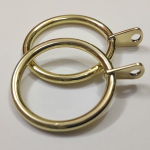 Style moderne nouveau Design anneaux de rideau en métal oeillets dans le matériel d'accessoires de rideau avec personnalisation en forme ronde toutes les tailles - Product Image 2