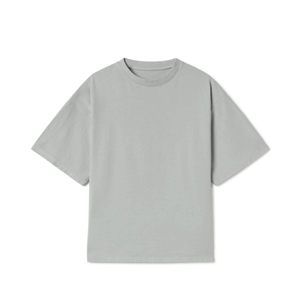 เทอร์รี่โอเวอร์ไซส์เสื้อยืดสำหรับผู้ชายเสื้อยืดผ้าฝ้ายออกแบบได้เองน้ำหนักเบา - Product Image 1