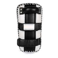 ProFitter Cible de frappe en cuir pour boxe, arts martiaux, taekwondo et kickboxing, grand bouclier de frappe, de coup de pied et de coup de poing, avec revêtement durci