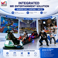 Parc d'attractions mobile de Laser Tag : VR portable, karts, voitures tamponneuses, formation sur site et plan d'organisation d'événements