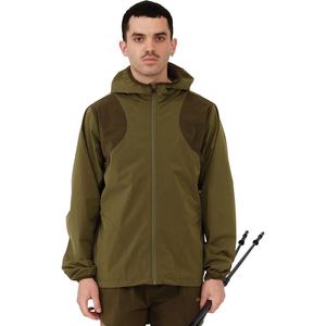 Custom Lightweight Waterproof <b>Men</b> Outdoor Windbreaker <b>Jacket</b> Hooded Tactical Karmy Green Breathable Sports Hiking Windcoat - Product Image 2