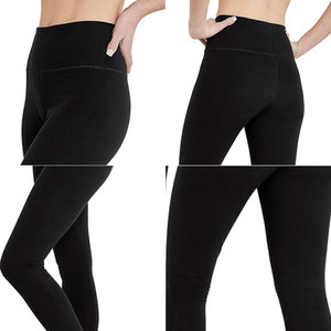 Custom High Waist Women's Compression Leggings Solid Style Moisture Wicking Workout Pants for <b>Running</b> Training Rhinestone - Product Image 4
