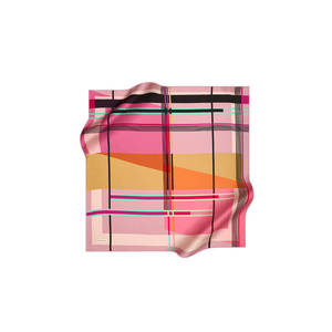 Pañuelo de sarga Pierre Cardin 90x90 - Pañuelo colorido para la cabeza y el cuello - Product Image 1
