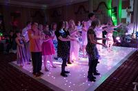Piste de danse LED avec étoile lumineuse Piste de danse