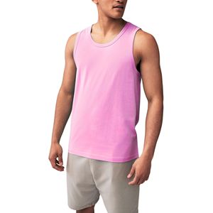 Débardeur léger d'été pour homme, sans manches, en mélange de coton, décontracté, pour tous les jours, entraînement sportif, plage, logo personnalisé uni - Product Image 5