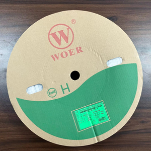 WOER 2:1 ID 1mm 2mm 6mm 80mm 90mm 100mm 250mm 300mm 125C Guaina termorestringente senza alogeni VW-1 - Product Image 1