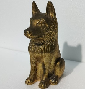 <b>Gold</b> tone handcraft metal human figurine abstract sculpture decorative collectible art <b>statue</b> modern home decor office ornaments - Product Image 4