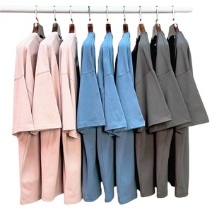 230 GSM de gran tamaño 100% algodón unisex OEM logo personalizado manga corta en blanco casual hombres camiseta para hombres - Product Image 2