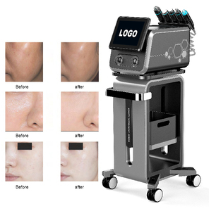 6 en 1 Hydro Oxygen Machine Machine de nettoyage en profondeur de la peau Petite bulle d'eau Aqua Rajeunissement de la peau Machine faciale - Product Image 1
