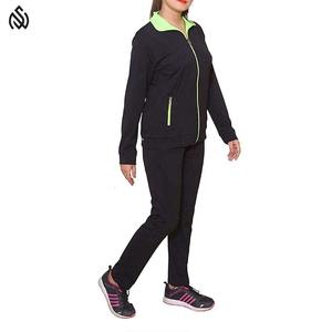 Entrenamiento deportivo y Jogging, venta al por mayor, chándales para mujer, chándal transpirable personalizado, trajes para mujer, 2 piezas, 100% algodón liso - Product Image 6