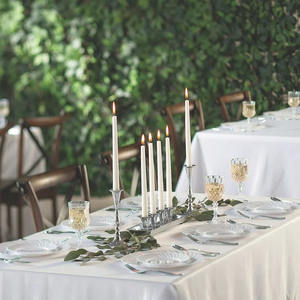 New Decorative Aluminium <b>Taper</b> <b>Candle</b> Holder Silver Finished for Indoor and Outdoor Lights Decorative <b>Candle</b> <b>Tapers</b> - Product Image 6