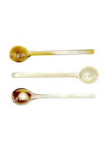 Cubiertos de cocina de cuerno de buey de vaca Natural pulida personalizada India cucharas de cuerno ecológicas de buena calidad con diseño de estilo Animal - Product Image 3