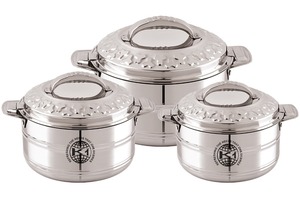 Olla caliente de acero inoxidable 2L 4L 6L 10L con asa, juego de cazuela para mantener fresca para cocinar en casa y uso en hoteles, ignífuga y segura - Product Image 6