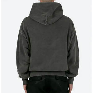 เสื้อสเวตเตอร์แบบสวมหัวมีฮู้ดสำหรับผู้ชายชุดออกกำลังกายแขนยาวผ้าฟลีซใส่ลำลองสำหรับฤดูหนาวพิมพ์ซับลิเมชันตามสั่ง - Product Image 5