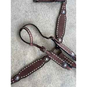 Ensemble de collier de poitrine de têtière de cheval de qualité de luxe - Product Image 1