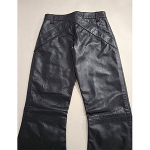 Nuevo estilo transpirable hecho a medida pantalones de cuero de alta calidad para hombres - Product Image 4