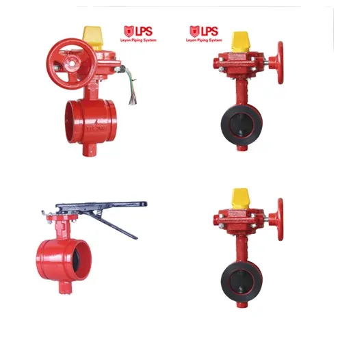 Fire Fighting UL FM PN10 PN16 DI Grooved Flanged Gate Butterfly Swing Check Valve