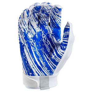 2024 Gants de sport personnalisés Gants de football américain respirants sublimés à paume collante élevée avec service OEM - Product Image 6