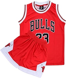 <b>Kids</b> <b>Basketball</b> <b>Kit</b> 2 Piece Sleeveless <b>Kids</b> <b>Basketball</b> Jersey Shirt & Shorts <b>for</b> 2-14 Years Unisex Children - Product Image 1