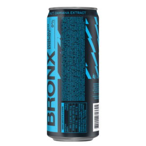 Boisson énergisante au ginseng Bronx sans alcool, canette de 0,33 L, originale - Product Image 2