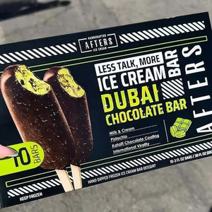 Auténtico helado de chocolate de Dubái más vendido, experiencia de cacao cremoso y audaz, helado al por mayor de tendencia superior - Product Image 5