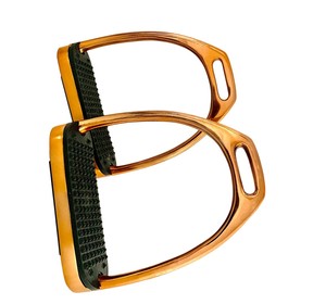 Recién llegado, estribos para montar a caballo para principiantes, agarre Flexible ligero de plástico, fábrica ecuestre, Exportación OEM - Product Image 5