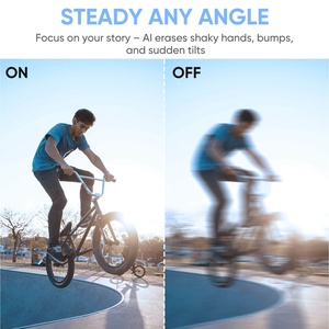 กล้องกิมบอล 3 แกน OEM 5K Pocket พร้อมหน้าจอสัมผัส 3.5 นิ้ว, ระบบมองเห็นกลางคืนด้วยอินฟราเรด, 120 °   กล้องกันสั่นมือถือมุมกว้าง <span class=keywords><strong>M5</strong></span> - Product Image 5