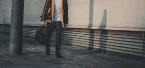 กระเป๋าเดินทางหนังแคนวาสแบบอเนกประสงค์มีสายรัดปรับระดับได้สำหรับสุดสัปดาห์ LCTB-0041กระเป๋า - Product Image 5