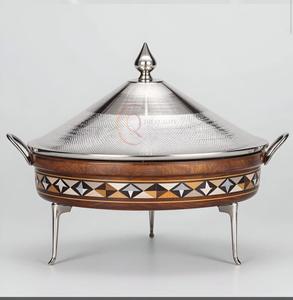 Luxury Durable Non-Stick Stainless <b>Steel</b> Casserole with Classic Design for Home & Hotel Kitchens | for Indian Continental Meals - Product Image 4