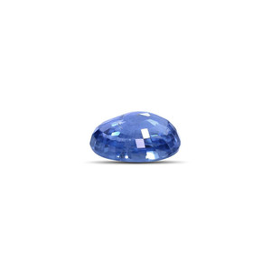Zafiro Azul Natural de 4.11 Quilates, Gema Suelta con Corte Ovalado de 8mm de Altura, Forma de Estrella, Tratado Térmicamente para Joyería - Product Image 2