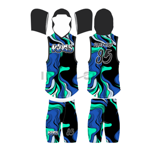 Ensemble d'uniformes de football respirants 7on7 Uniforme de football 7v7 sur mesure Uniforme de football 7on7 personnalisé - Product Image 4