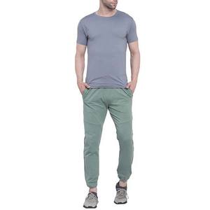 กางเกงวิ่งขายาวผู้ชายแบบลำลองกางเกงผ้าคอตตอนเนื้อนุ่มใส่สบาย - Product Image 4