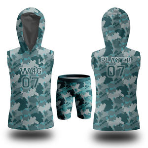 Conjuntos de Uniformes de Fútbol Americano 7 contra 7 Personalizados con Bandera Estadounidense, Transpirables, Tallas Grandes, Unisex, 100% Poliéster, con Logotipo Frontal Personalizado - Product Image 6