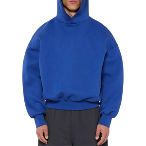 Luxe personnalisé 500 gsm 600 gsm sweat à capuche goutte épaule sweat à capuche vierge 100% coton surdimensionné de haute qualité pour sweat à capuche - Product Image 5