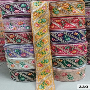 Encaje de lujo con bordado perfecto para vestidos Tops y lencería Encaje bordado de moda para mujer Moda MOQ bajo Envío rápido - Product Image 4