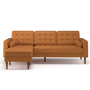 Sofá seccional convertible Gc Tufted Set 220x82cm Bc Simili Sang Trng Ph Hp V Thoi para salas de estar Tch Hp Chc Nng - Product Image 2