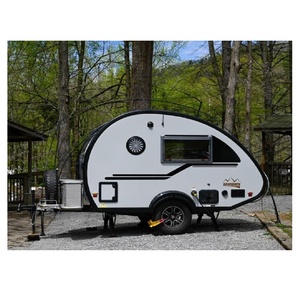 Remolque de Camping Tipo Lágrima Todoterreno de Diseño Moderno, Pequeño, Portátil, Ligero, Caravana de Viaje, Venta al Por Mayor - Product Image 1