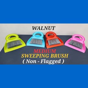 Cepillo de Barrido Elite Clean Pro con Recogedor, Cerdas Suaves de Polipropileno, Mango de Plástico para Limpieza del Hogar, Oficina y Hotel - Product Image 4