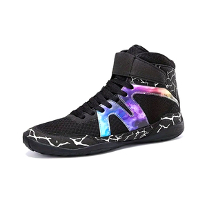 Zapatillas de Boxeo de Malla Transpirable para Hombre con Logo Personalizado al por Mayor Nuevo Estilo de Alta Calidad Lucha Libre Profesional - Product Image 2