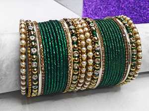 Elegante diseño hecho a mano brazaletes de novia conjuntos para niñas al por mayor nueva llegada brazaletes multicolores para mujeres boda personalizado PK - Product Image 2