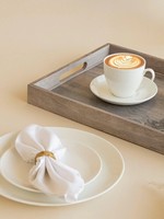 Magnifique plateau de service en bois tendance, motif floral peint à la main, 18 pouces x 12 pouces x 1,75 pouces, passe au lave-vaisselle, pour de multiples occasions