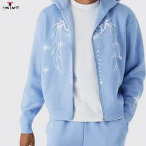 Chándal de diseño de impresión personalizado 2025, chándal de entrenamiento personalizado para hombres en diferentes colores - Product Image 4