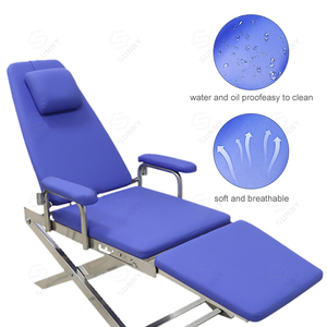 Nouveau fauteuil dentaire pliable portable Superstar avec crachoir intégré en acier inoxydable 550W pour usage clinique - Product Image 2