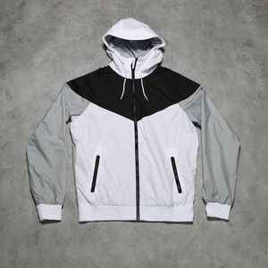 Sweat-shirt à capuche zippé intégral coupe droite pour homme, personnalisable, coupe décontractée, coupe-vent, respirant, pour entraînement, sport et gym, tricoté, pour l'hiver - Product Image 6