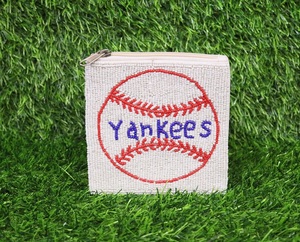 Organizador de monedero decorativo con logotipo de cuentas personalizado de Venta caliente hecho en La India con cierre de cremallera para regalos promocionales - Product Image 5