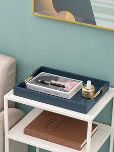 Plateaux en bois élégants Designer Premium abordable Plateau rectangulaire en bois de haute qualité de l'exportateur indien pour la maison et le café - Product Image 6