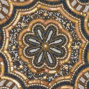 ที่รองจานลูกปัดลายดอกไม้หรูหราเครื่องใช้บนโต๊ะอาหารสไตล์คลาสสิกสำหรับงานเฉลิมฉลองพิเศษของตกแต่งบ้านงานแต่งงานคริสต์มาสงานเฉลิมฉลองอื่นๆ - Product Image 3