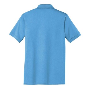 Camisas de golf para hombres, Polo de manga corta informal con patrón de estampado de pecho atlético que absorbe la humedad de secado rápido - Product Image 6